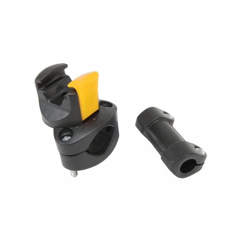Gabette D Lock Bracket Clamp – Black/Yellow